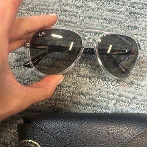 Ray-Ban Clear Aviator Sunglasses